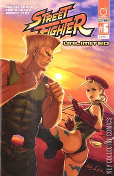 Variant Cover for Street Fighter Unlimited #6