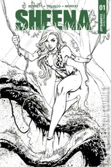 Variant Cover for Sheena, Queen of the Jungle #1