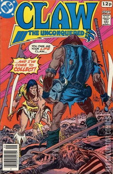 Variant Cover for Claw the Unconquered #12