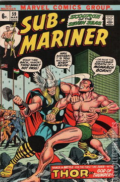 Variant Cover for Sub-Mariner #59