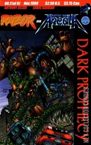 Razor / Warrior Nun Areala: Dark Prophecy #2