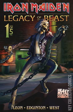 Variant Cover for Iron Maiden Legacy of the Beast #1