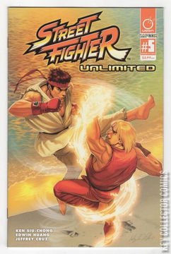 Variant Cover for Street Fighter Unlimited #5