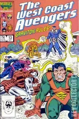 Cover for West Coast Avengers #13