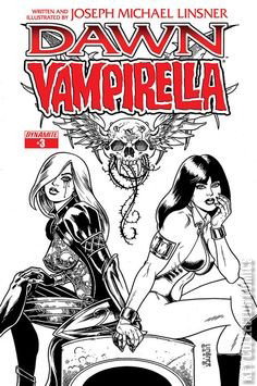 Variant Cover for Dawn / Vampirella #3