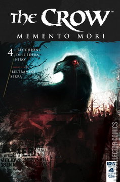 Variant Cover for The Crow: Memento Mori #4