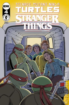 Variant Cover for Teenage Mutant Ninja Turtles / Stranger Things #4