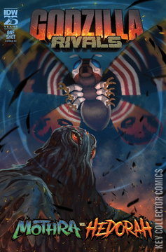 Variant Cover for Godzilla Rivals: Mothra vs. Hedorah #1