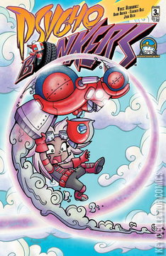 Variant Cover for Psycho Bonkers #3