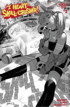 Variant Cover for I Heart Skull-Crusher #2