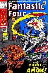 Variant Cover for Fantastic Four #111