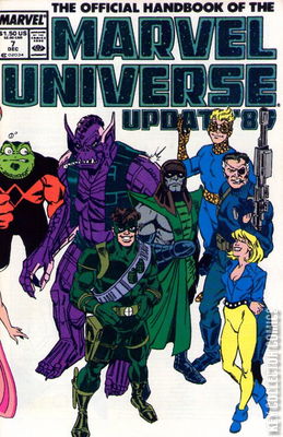 The Official Handbook of the Marvel Universe - Update '89