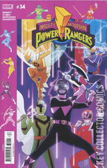 Variant Cover for Mighty Morphin Power Rangers #34