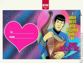 Variant Cover for Star Trek: Year Five - Valentine's Day Special #1
