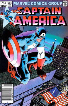 Variant Cover for Captain America #284