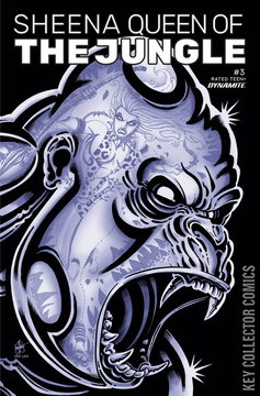 Variant Cover for Sheena, Queen of the Jungle #3