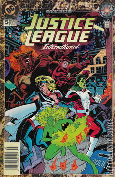 Variant Cover for Justice League International Annual #5