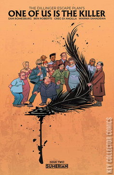 Variant Cover for Dillinger Escape Plan: One of Us is the Killer, The #2
