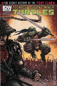 Variant Cover for Teenage Mutant Ninja Turtles: The Secret History of the Foot Clan #1