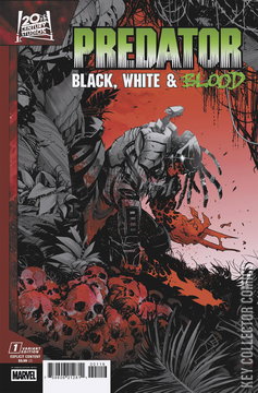 Variant Cover for Predator: Black, White & Blood #1
