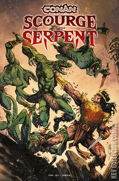 Variant Cover for Conan the Barbarian: Scourge of the Serpent #1
