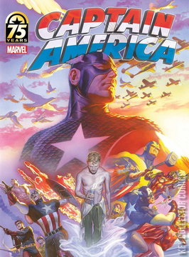 Variant Cover for Captain America 75th Anniversary #1