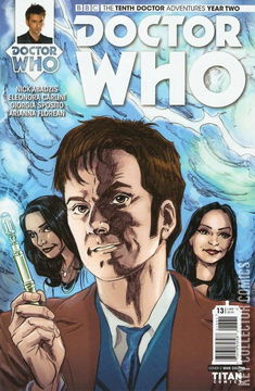 Variant Cover for Doctor Who: The Tenth Doctor - Year Two #13