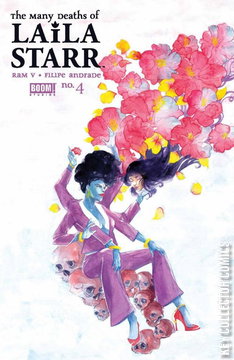 Variant Cover for Many Deaths of Laila Starr #4