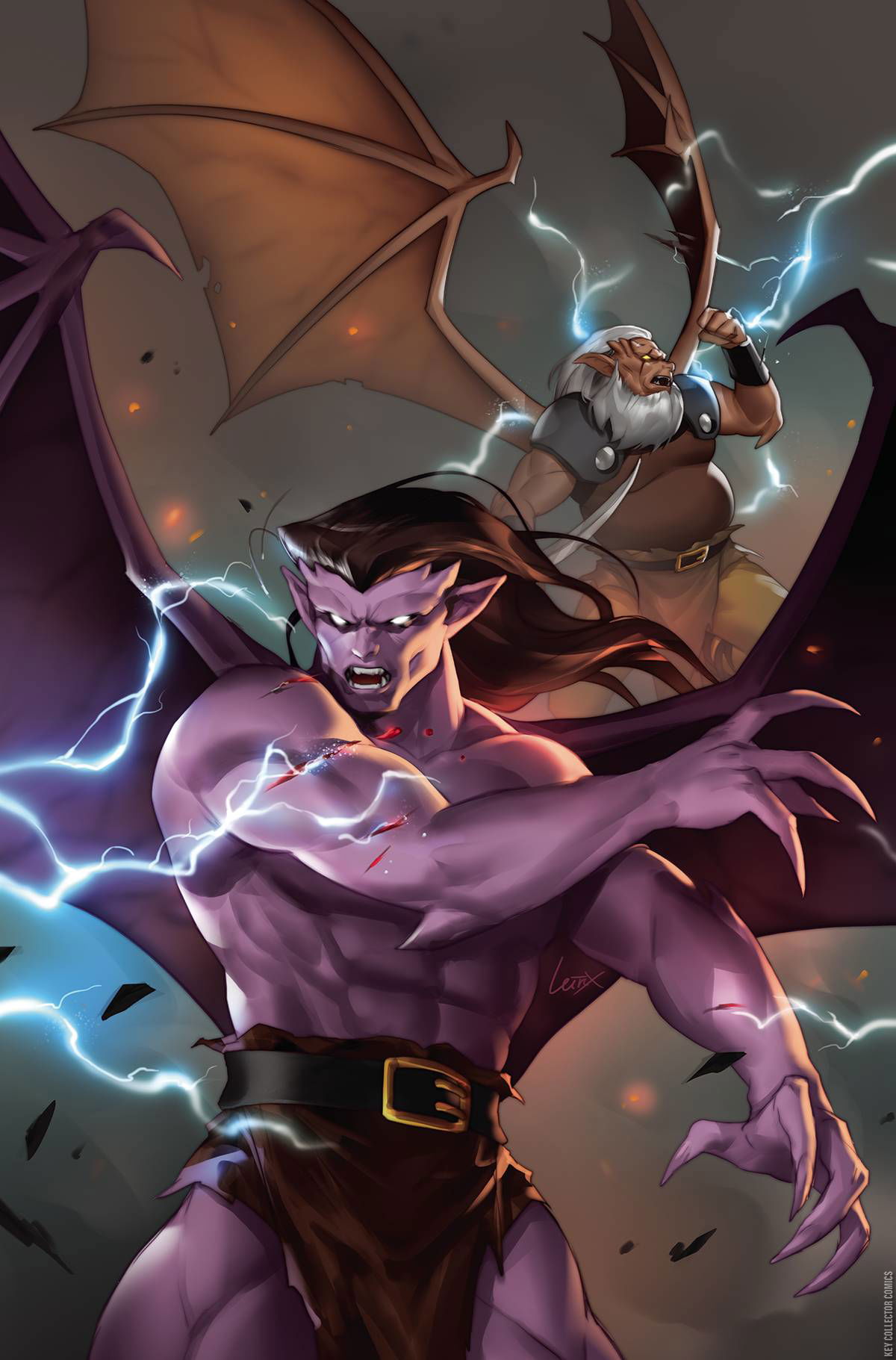 Variant Cover for Gargoyles #4