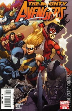 Variant Cover for Mighty Avengers #1