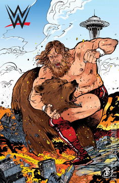 Variant Cover for WWE #1