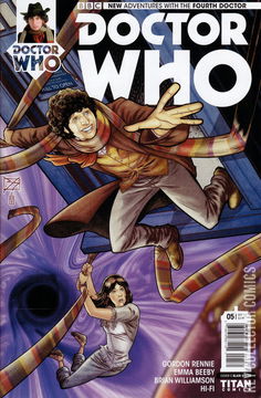 Variant Cover for Doctor Who: The Fourth Doctor #5