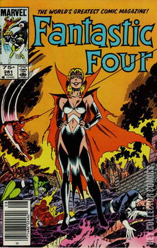 Variant Cover for Fantastic Four #281