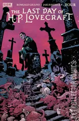 Variant Cover for The Last Day of H.P. Lovecraft #4