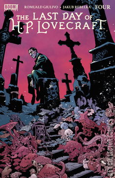 Variant Cover for The Last Day of H.P. Lovecraft #4