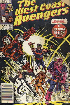 Variant Cover for West Coast Avengers #1