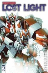 Cover for Transformers: Lost Light #18
