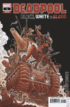 Variant Cover for Deadpool: Black, White & Blood #1