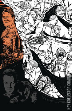 Variant Cover for Star Trek: Defiant #27