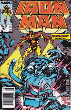 Variant Cover for Iron Man #245
