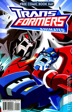 Variant Cover for Transformers Animated: Arrival #5