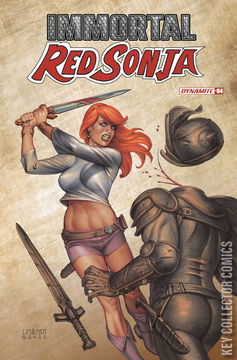 Variant Cover for Immortal Red Sonja #4