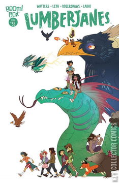 Variant Cover for Lumberjanes #55