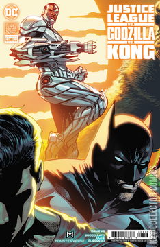 Variant Cover for Justice League vs. Godzilla vs. Kong #3