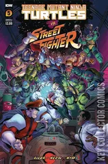Cover for Teenage Mutant Ninja Turtles vs. Street Fighter #5