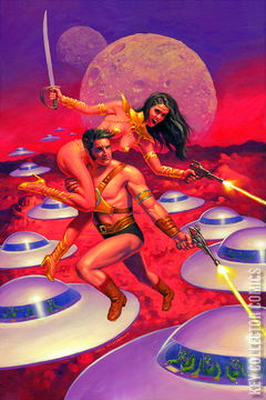 Variant Cover for Warlord of Mars Attacks #5