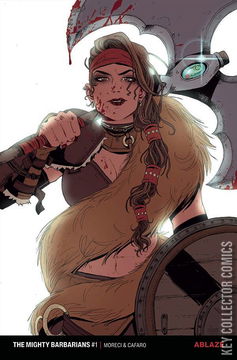 Variant Cover for Mighty Barbarians #1