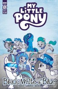 My Little Pony: Black White & Blue #1