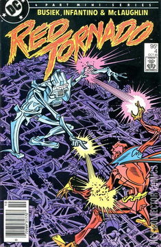 Variant Cover for Red Tornado #4