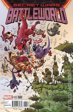 Variant Cover for Secret Wars: Battleworld #3